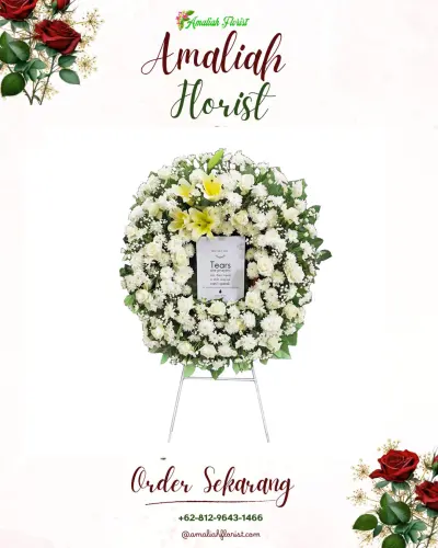 Krans Bunga Duka Cita cigorondong